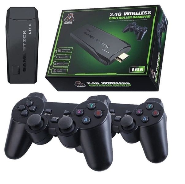 Wireless Game Stick Controller Gamepad HDMI Output 64GB built-in 20000 Game