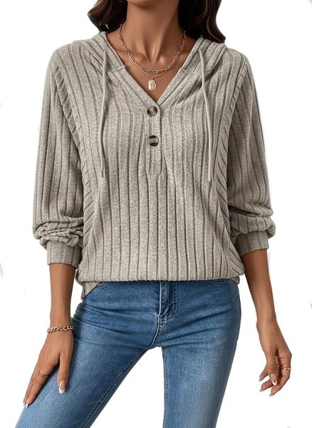 Women's Fashion Hoodie Pullover Sweatshirt Long Sleeve Loose Fit Casual Top