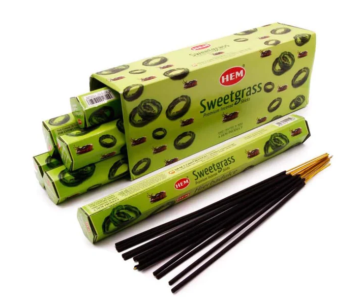 Hem Incense Sticks - Sweetgrass - 6's