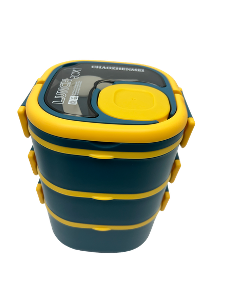 3 layer Salad Lunch Container and Lunch Box