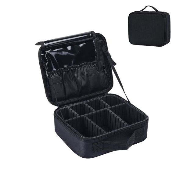 Travel Makeup Storage Bag Cosmetic Organizer Portable Adjustable