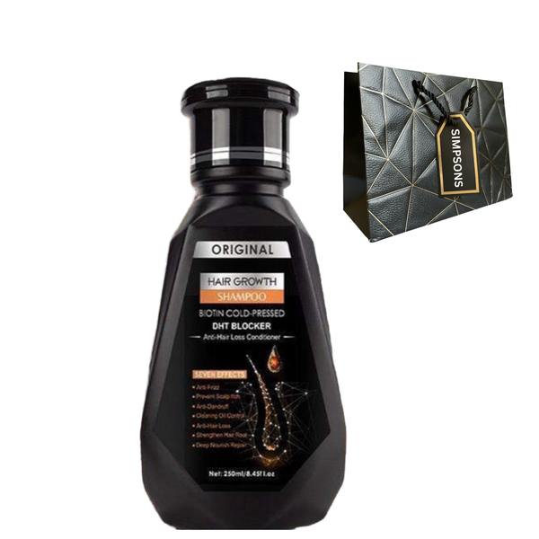 Cold-Pressed DHT Blocker Anti-Hairloss Conditioner &amp; Luxury Simpsons Bag
