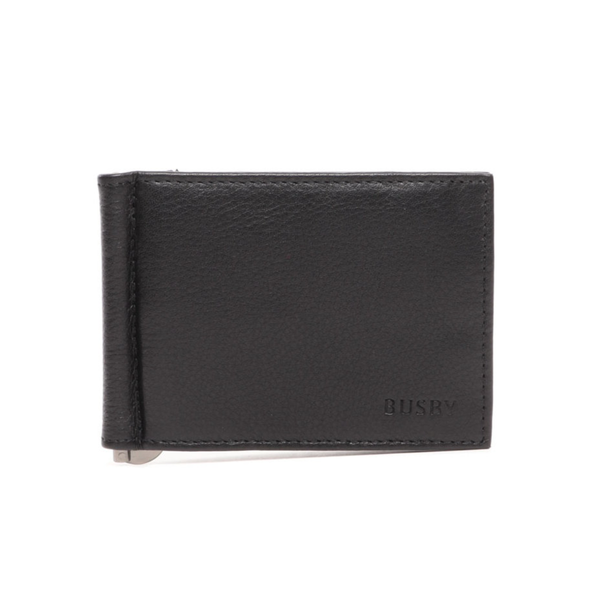 Busby Thatcher Leather Money Clip Wallet