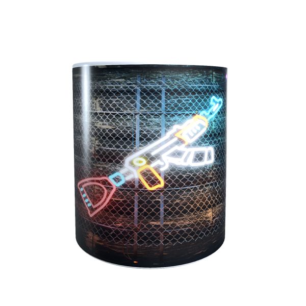 Neon AK - Rust Christmas Coffee Mug