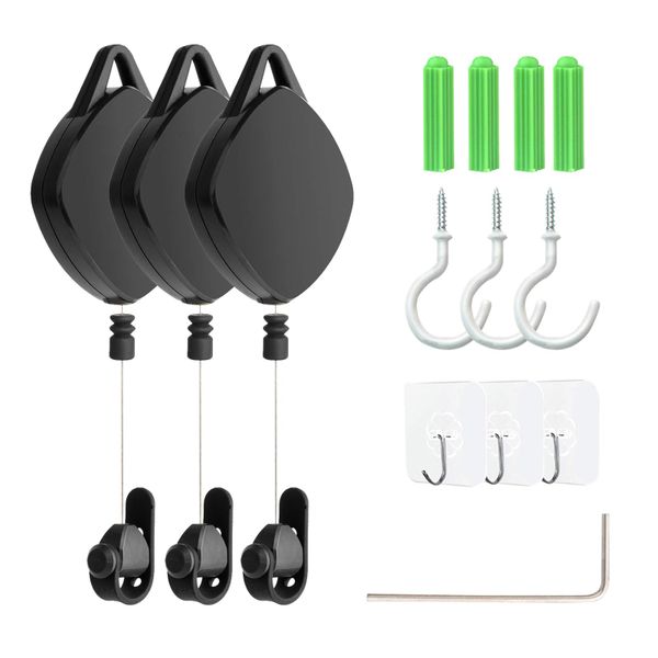 VR Cable Management, Retractable, Silicone ABS Rubber Noise Reduction
