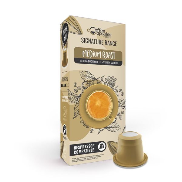 Coffee capsules direct Signature Medium - 10 Nespresso Compatible Capsules