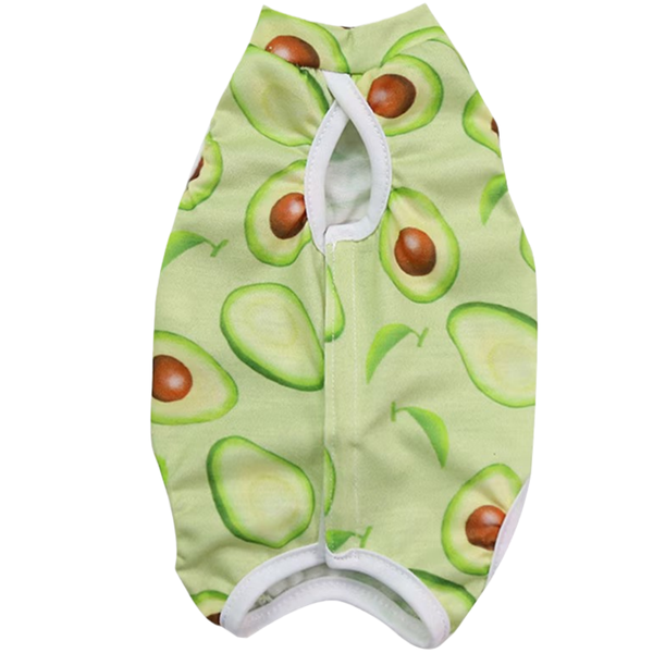 Pet Postoperative Recovery Suit, Green, Size L
