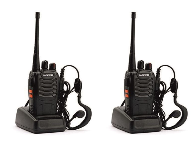 BaoFeng BF-888S Two Way Radio with Built-in LED Flashlight