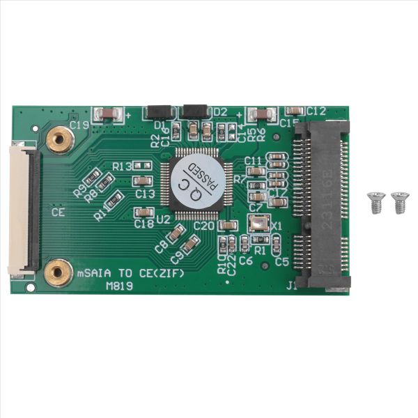 Mini Sata Msata Pci-E Ssd To 40Pin 1.8 Inch Zif/Ce Converter Card