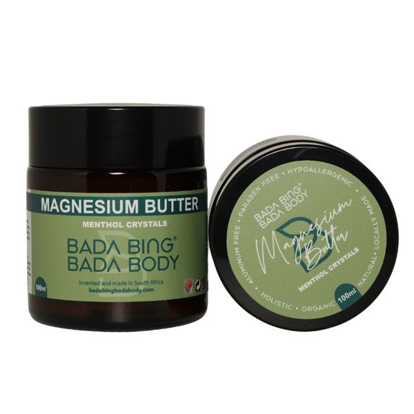 Magnesium Butter with Menthol Crystals - 100ml