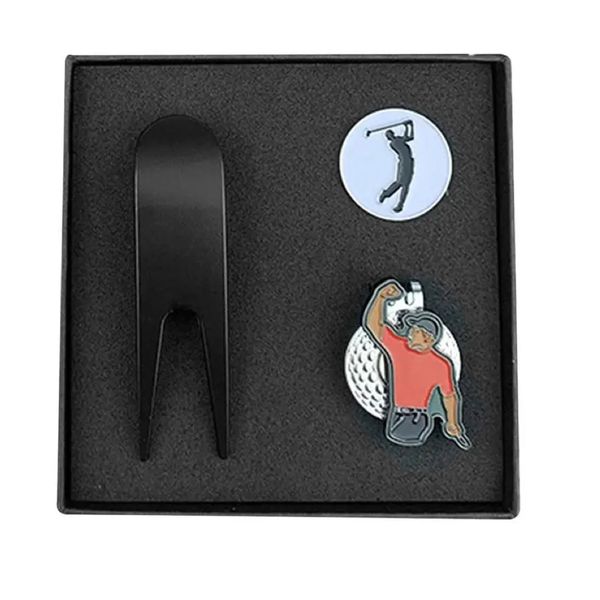 Gift Golf Ball Marker Golf Divot Repair Tool Red 10cm
