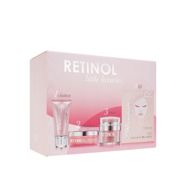 Rodial Pink Diamond Little Luxuries Kit - Anti-Aging Retinol Skincare Set