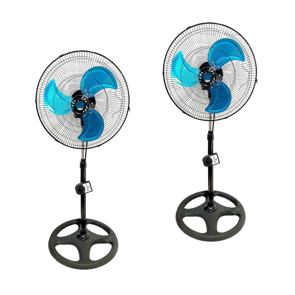 55W 18" Electric fan with 3 Speed Control Cooling Effect - Pack of 2