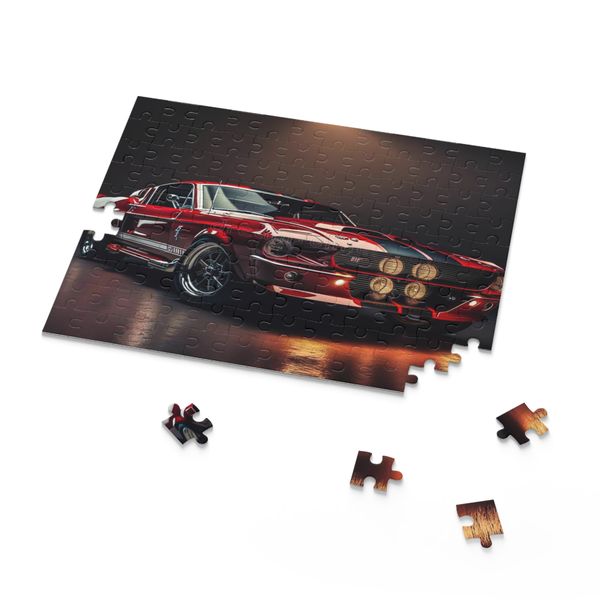 Red Mustang 120 Piece Puzzle