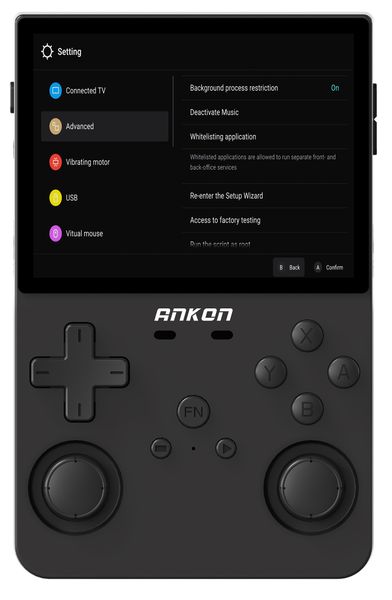 ANKON L35 Handheld Game Console with 10,000+ Classic Games + 64GB TF Card