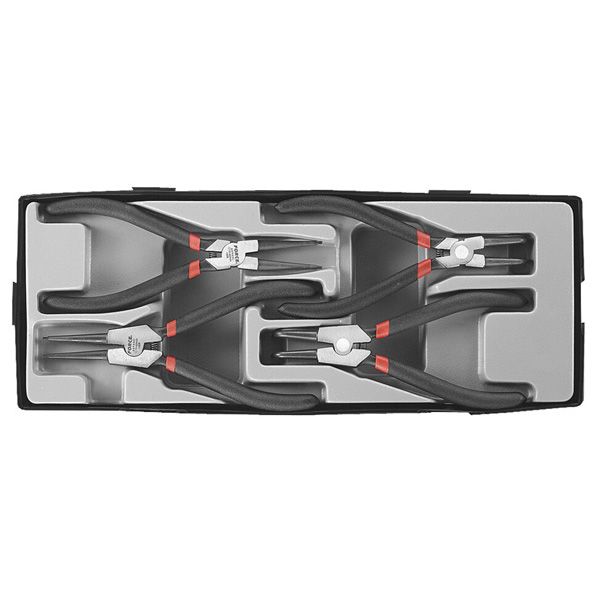 Force 4 Pce Snap Ring Plier Set