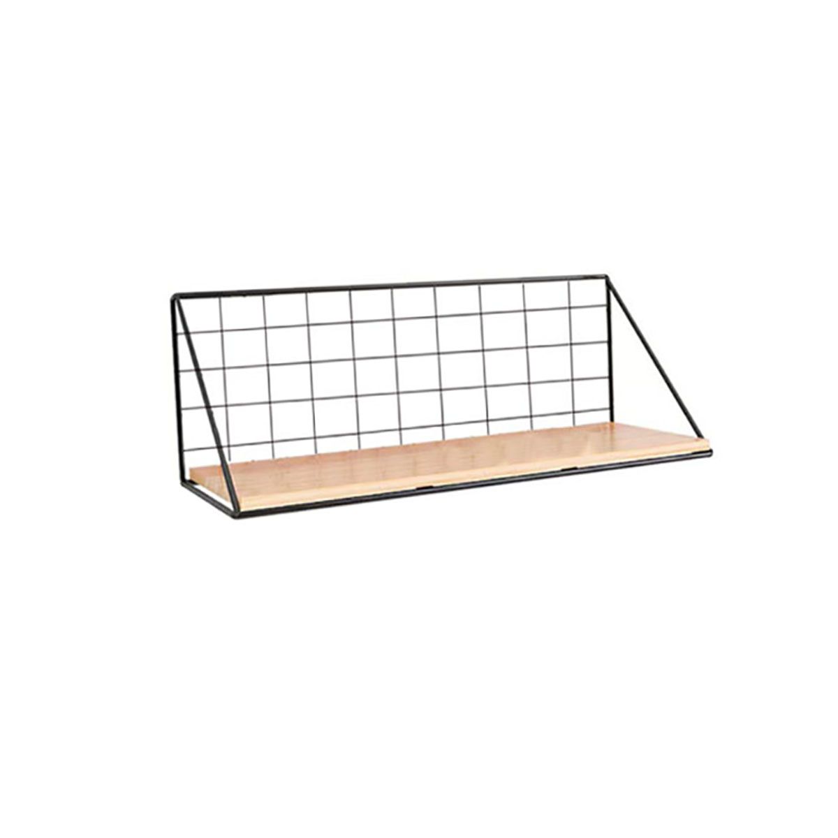 Wall Mounted Shelf Storage Rack Wood Hanging Shelf For Living Room Bedroom