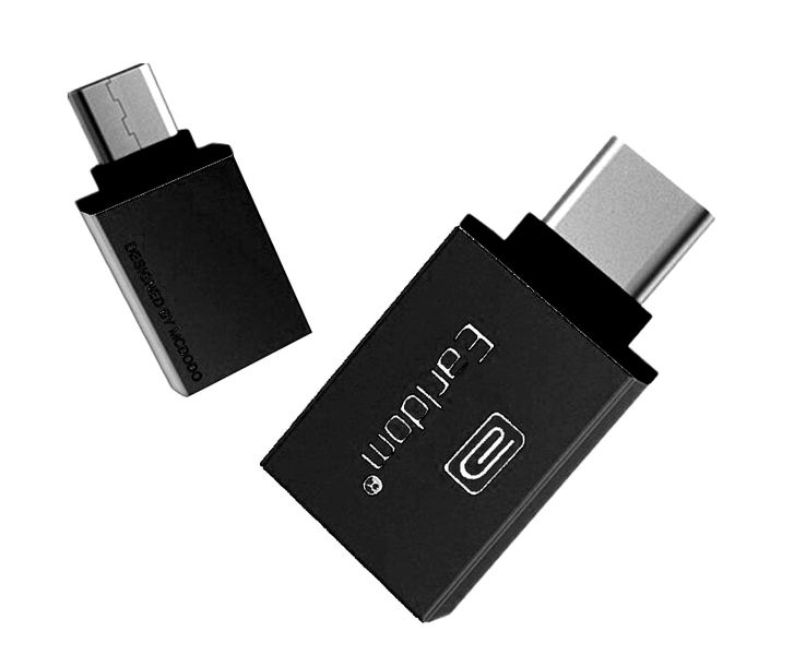 Type-C to USB /OTG Adapter - Silver