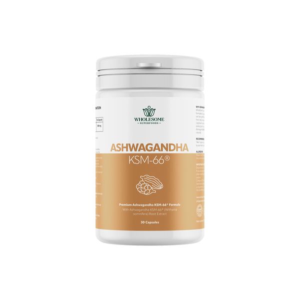 Wholesome Superfoods - ASHWAGANDHA KSM-66
