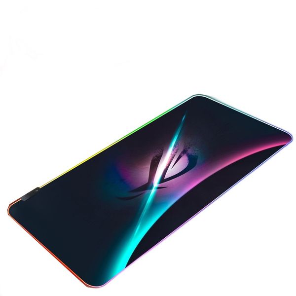 Gaming Mouse Pad Large LED RGB Illuminated - Pink