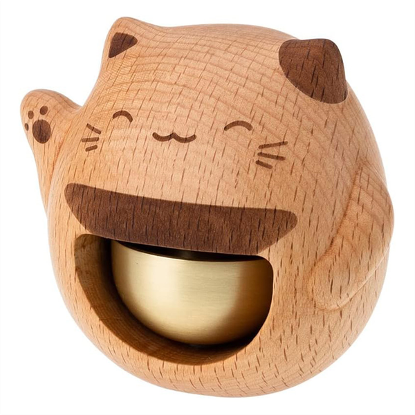 Utter Chimes When Opens Chime Bells Box Being Wood Doorbell Ring