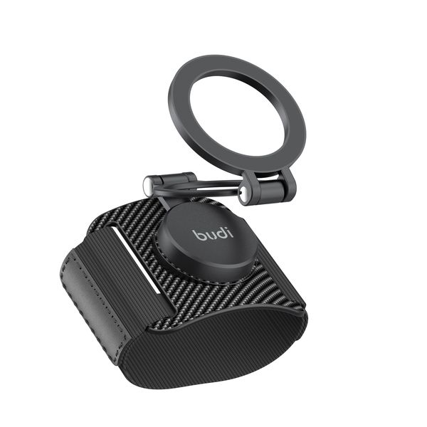 Budi Magnetic Phone Mount Wristband-360 Rotation,Foldable,Ultra-Thin Design