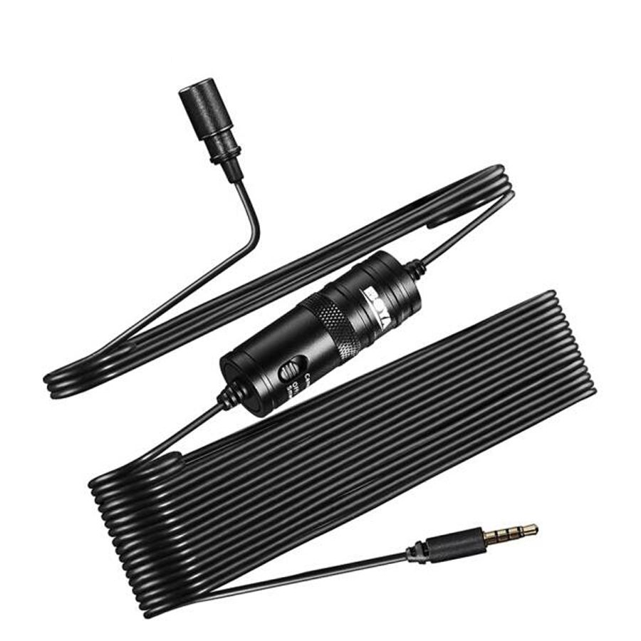 BOYA BYM1 Lavalier Omnidirectional Condenser Microphone 6m Shop Today. Get it Tomorrow
