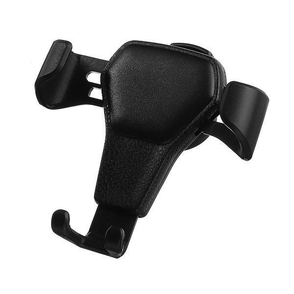 Universal Leather Feel Car Phone Gravity Air Vent Holder