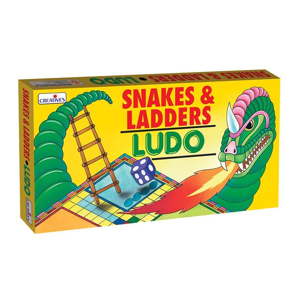 Creatives Snakes &amp; Ladders Ludo (0814)