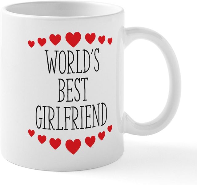 World's best girlfriend - Valentines - Relationship mug