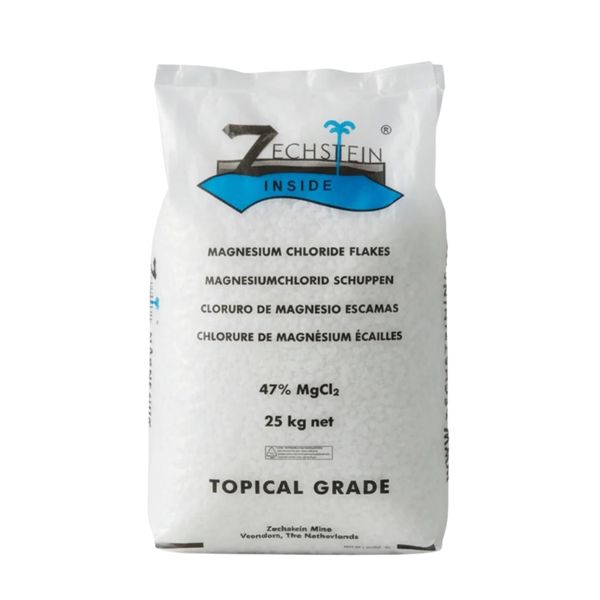 Magnesium Chloride Flakes 25kg - Bath Relaxation Muscle Soak | EY