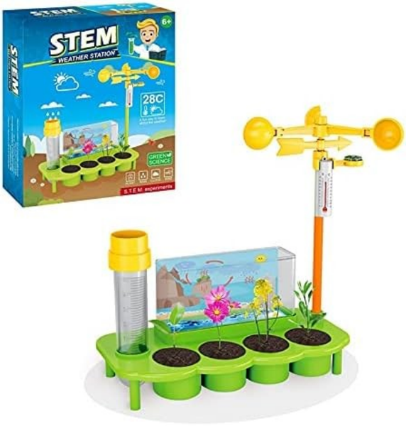 Greenhouse Weather Station Play Set Educational Toys