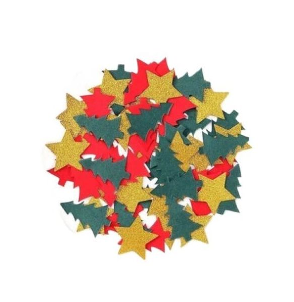 90pcs Festive Christmas Confetti Garland