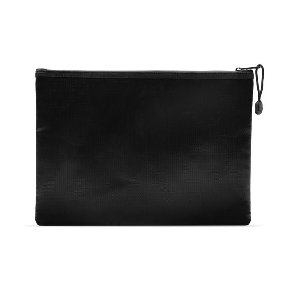 Fireproof Document Bag Money Bag with Zipper Safe Storage Document Pouch