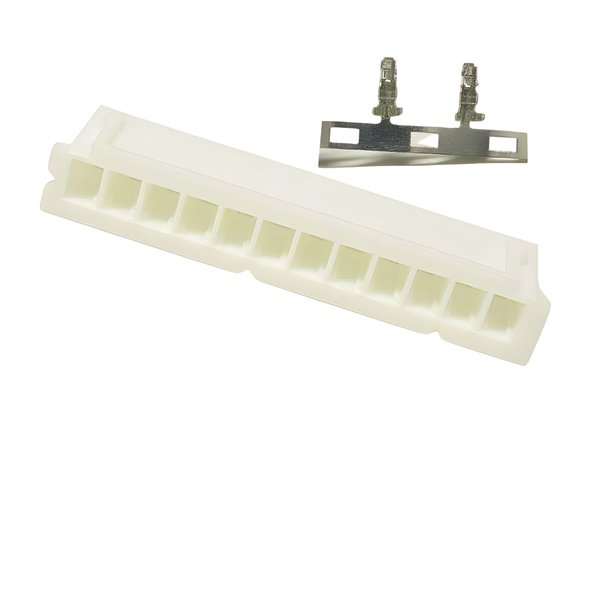 XY136-12HT: 2.54mm 12-Way In-Line Wire-to-Board Housing