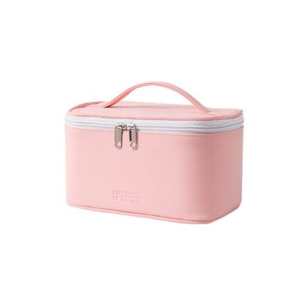 Olive Tree - Large Waterproof Makeup Bag Cosmetic Organiser - Pink