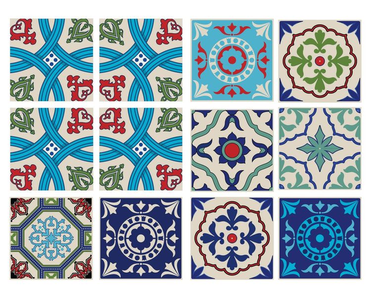 Fantastick - 20cm Moroccan Vinyl Wall Tiles - Batch 1