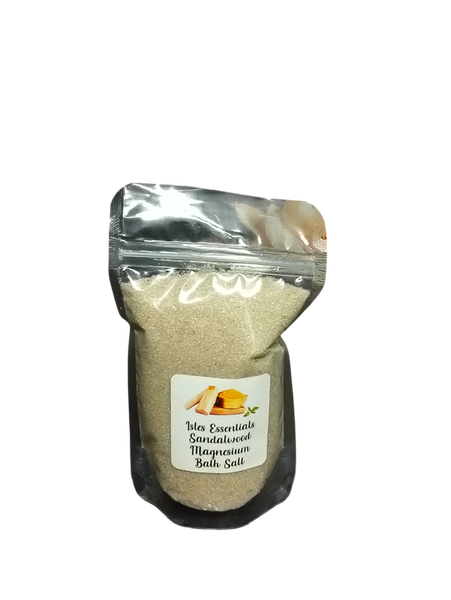 1kg Magnesium Bath Salts - Sandalwood Scented