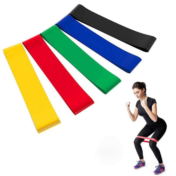 Rubber Resistance Bands - Set of 5