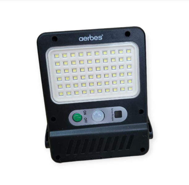 Aerbes AB-TA242 Solar Sensor Wall Light - 60 LED Outdoor Security Lamp