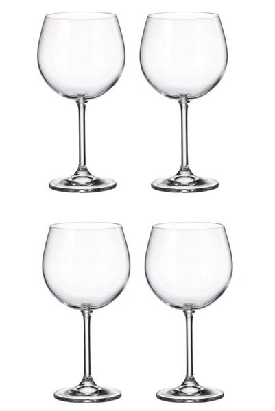 Bohemia Crystal Gin Tonic Glasses Pack Of 4 - 620ml