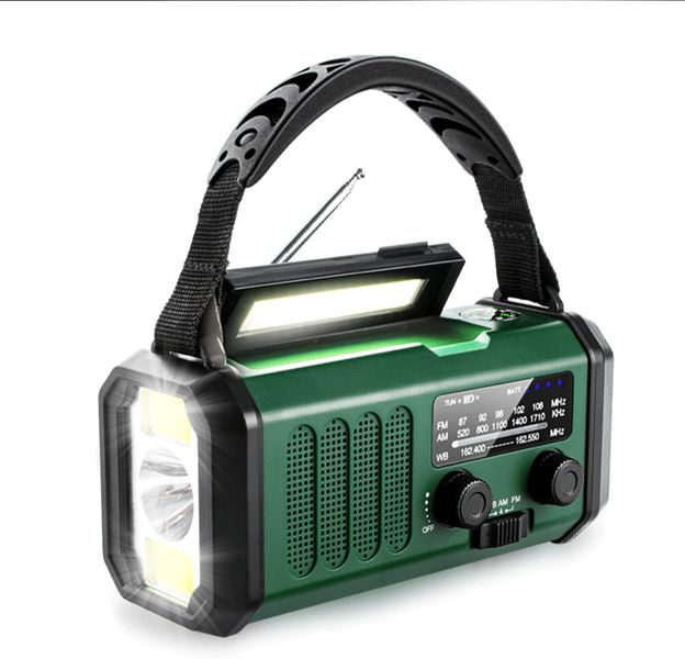 10000mAh Crank Radio, Emergency Radio, Solar Radio