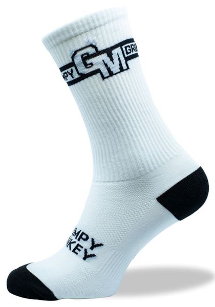 Grumpy Monkey Skater Maroon Sock