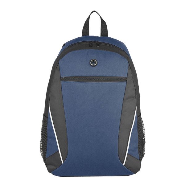 Sturdy Polyester Comfort Travel Laptop Backpack - Blue