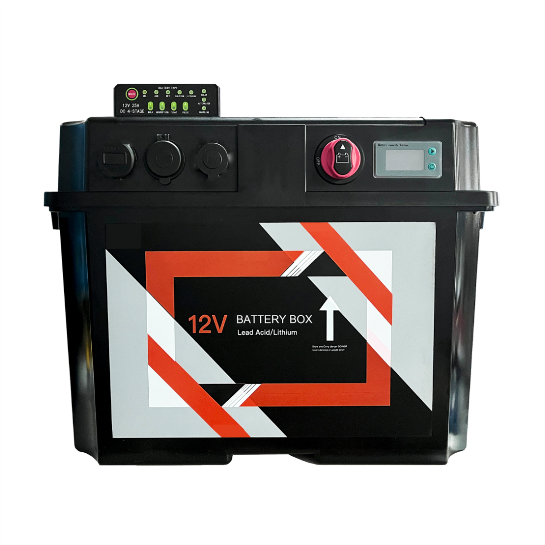 12v Battery Box with DC Charger Shop Today. Get it Tomorrow