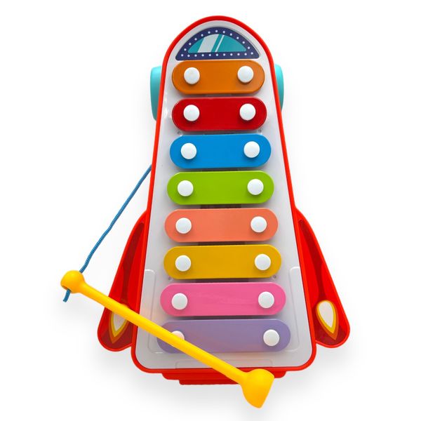 Happy Rocket Xylophone Toy - Musical Toy for Toddlers