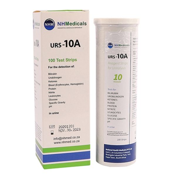 Urine Test Strips Urs-10A Parameter 100's