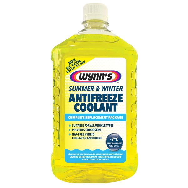 Wynn's Summer &amp; Winter Antifreeze Coolant