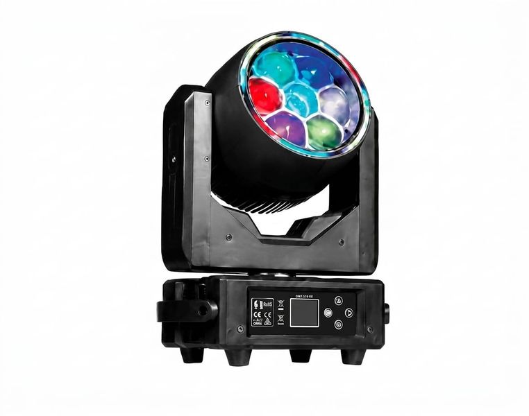 7-Led 40W Moving Head Party Light &amp; Stage Effect Fixture