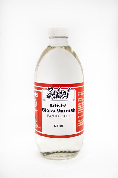 Zelcol Oil Artists' Varnish - Gloss 500ml